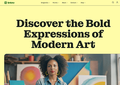 Artist shop example
