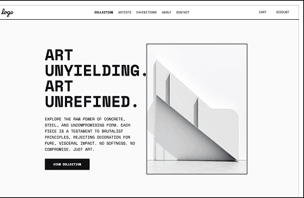 Artist shop example
